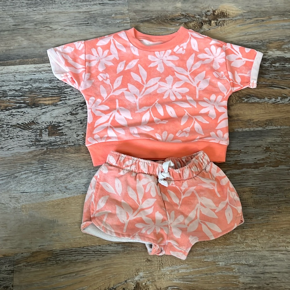Baby Top and Bottom Set, Size 3-6 months